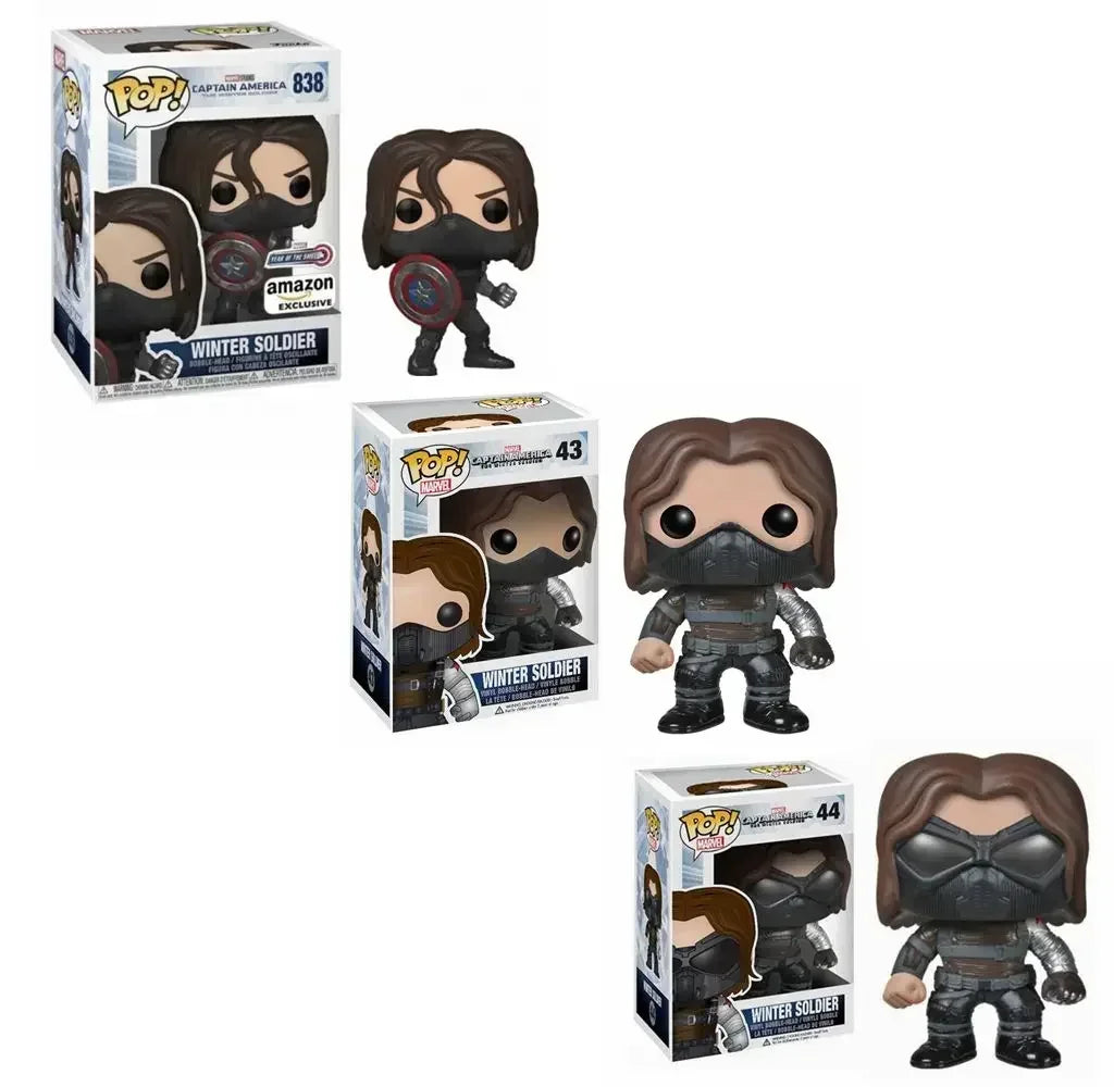 Figura Funko Pop Marvel Avengers The Winter Soldier - Máscara completa #44