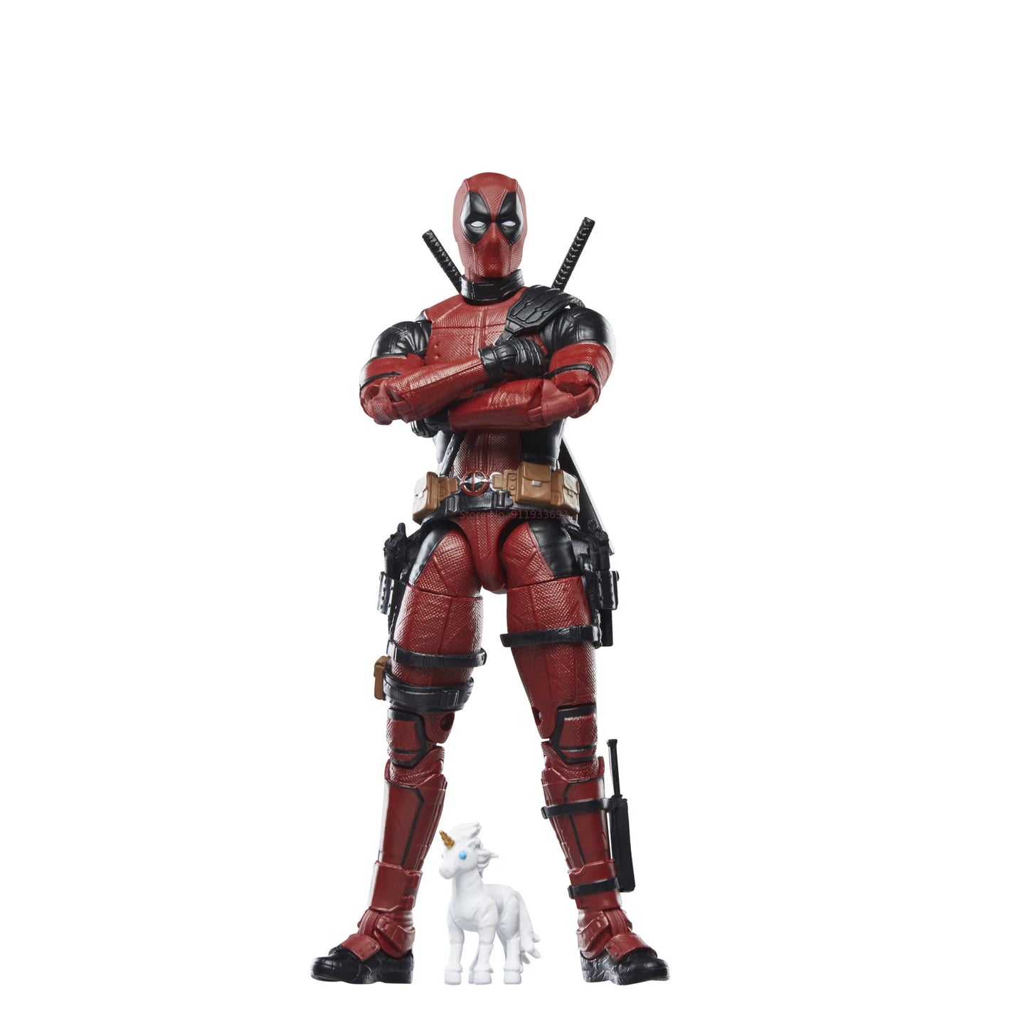 Figurine Hasbro Marvel Legends Deadpool - Legacy Collection avec Licorne