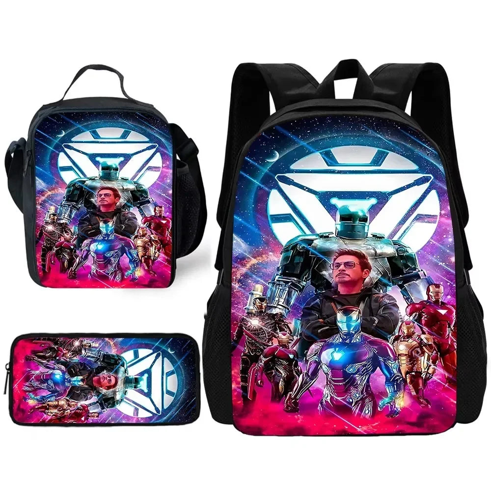 Set Cartable Avengers Iron Man - Iron Legion Réacteur Spatial