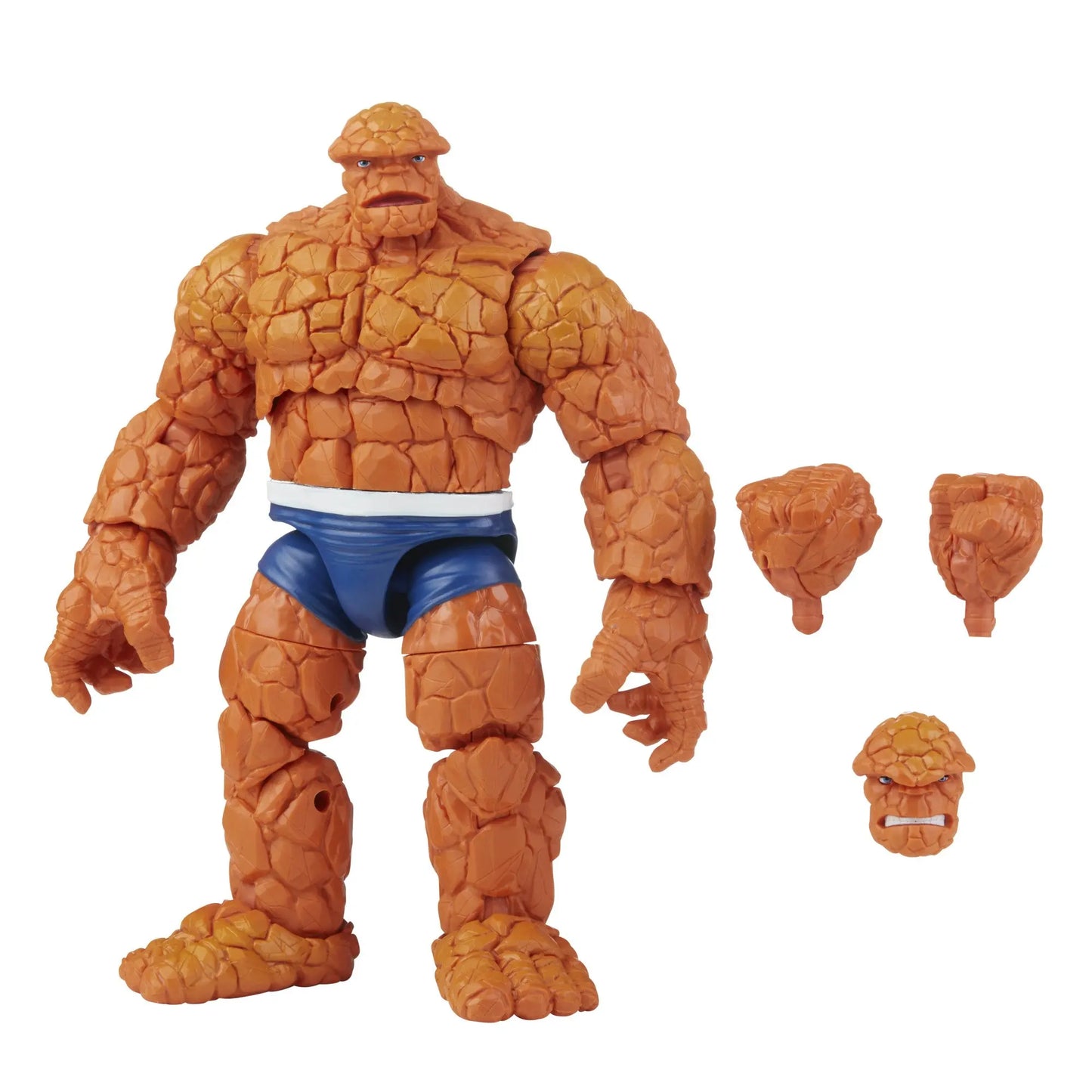 Figurine Marvel Legends Fantastic Four Retro Wave - The Thing Torche Humaine Femme Invisible M. Fantastique Psycho-Man 6 Pouces