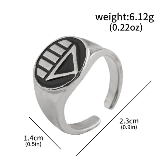 Bague Avengers - Triangle Noir Vision