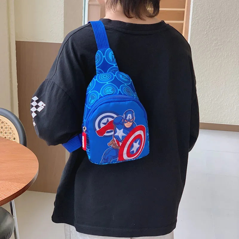 Sac Avengers Captain America - Sac Poitrine Casque Enfant