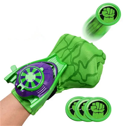 Guante Lanzador Hulk - Puño Disco Verde