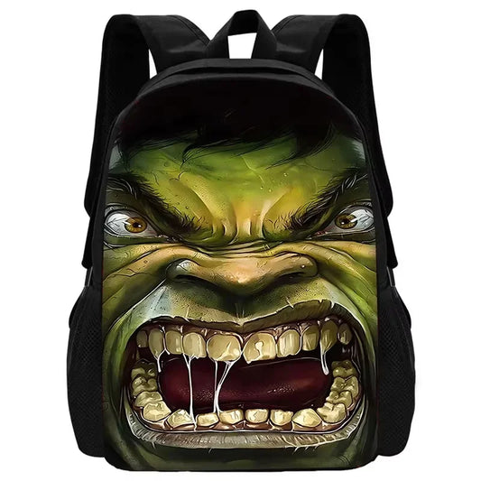 Mochila Infantil Hulk - Boca Abierta Dientes Detallados