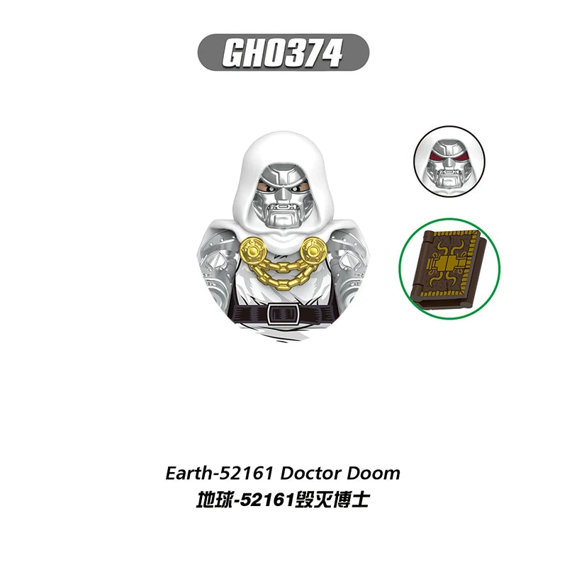 Figurine Doctor Doom - Robe Blanche Terre-52161 Grimoire