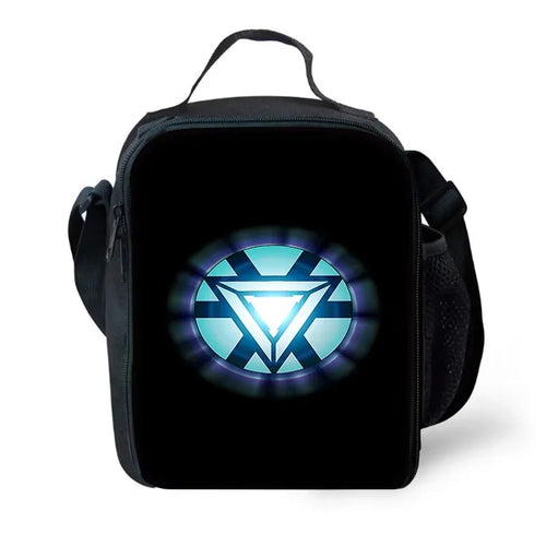 Sac Repas Avengers Iron Man - Réacteur ARC Triangulaire