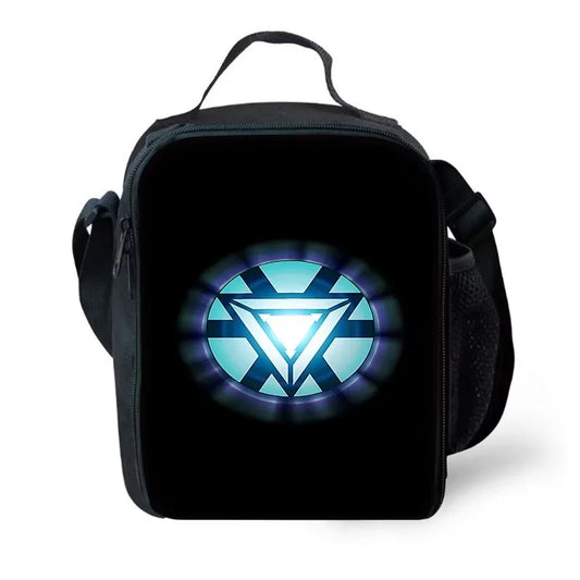 Bolsa para el Almuerzo Avengers Iron Man - Reactor ARC Triangular