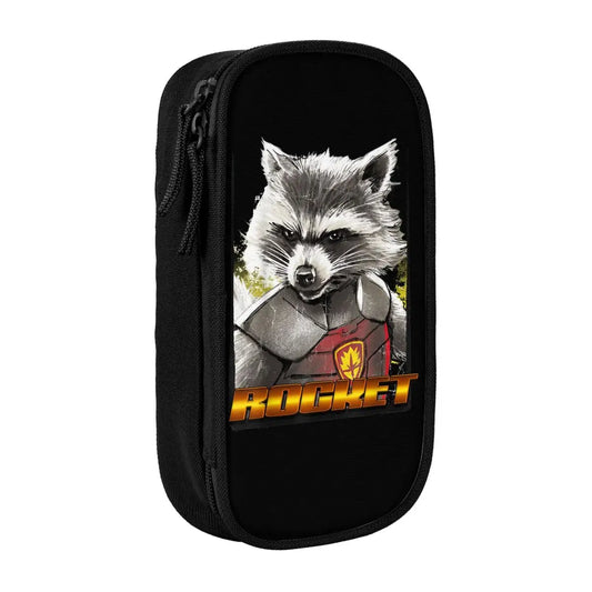 Trousse Avengers Rocket Raccoon - Portrait Armure Texte Doré