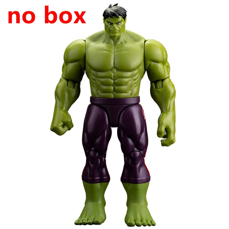 Coffret Avengers - Collection Multi-Personnages Iron Man Thor Hulk Spider-Man 18cm