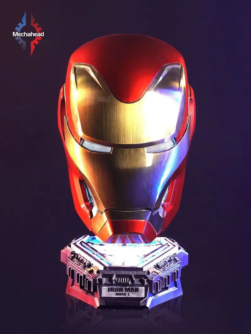 Casque Iron Man Avengers - Cosplay MK50 Motorisé Rouge et Or