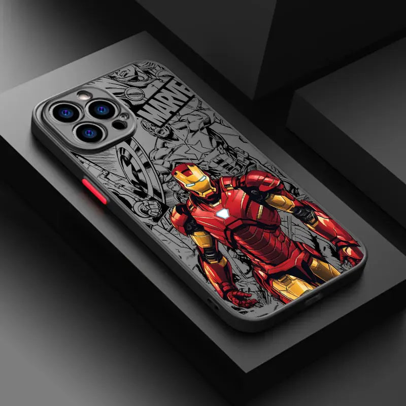 Coque Xiaomi Redmi Marvel Iron Man - Pleine Figure