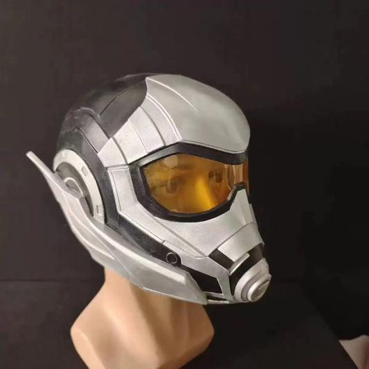 Casco Stature (Cassie Lang) - Plateado y Negro Visera Ámbar