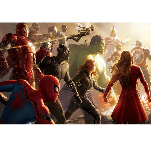 Póster Capitán América Civil War - Enfrentamiento de Héroes