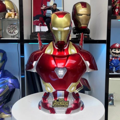 Buste Lumineux Avengers Iron Man - Vitrine Collection Infinity War