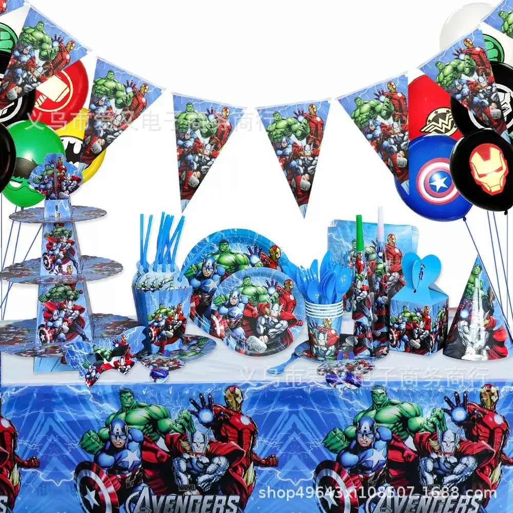 Décoration Anniversaire Avengers - Ballon Chiffre 2