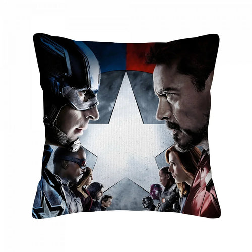 Housse de Coussin Avengers Groupe - Poster Civil War