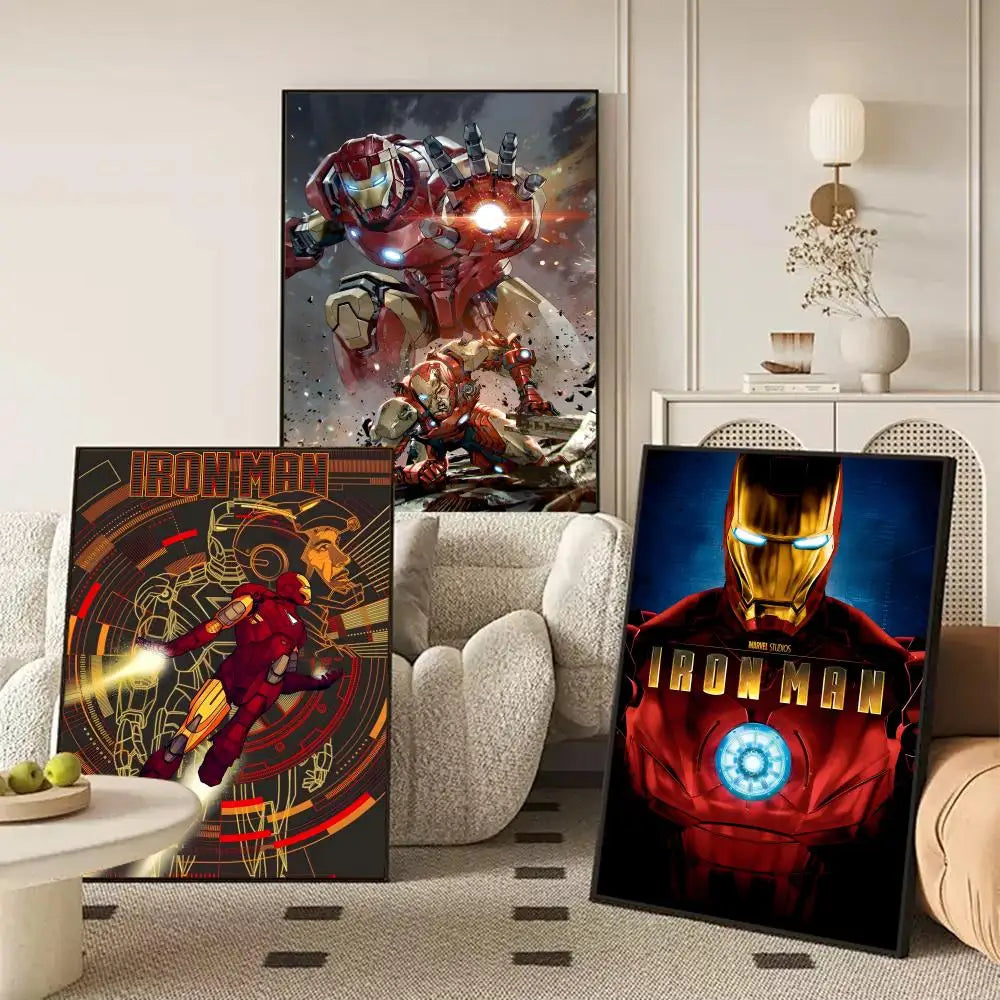 Sticker Iron Man - Scène d'Action