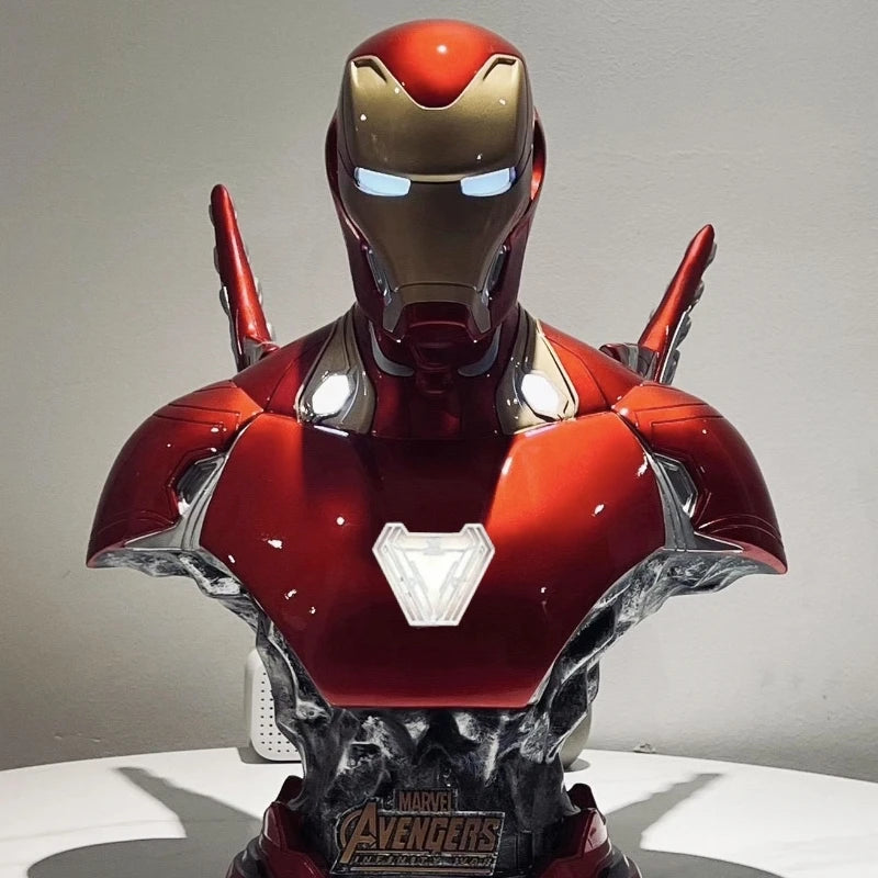 Buste Lumineux Avengers Iron Man - Classique Socle Avengers