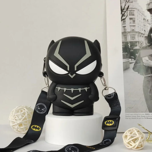 Sac Bandoulière Figurine Avengers Black Panther - Noir