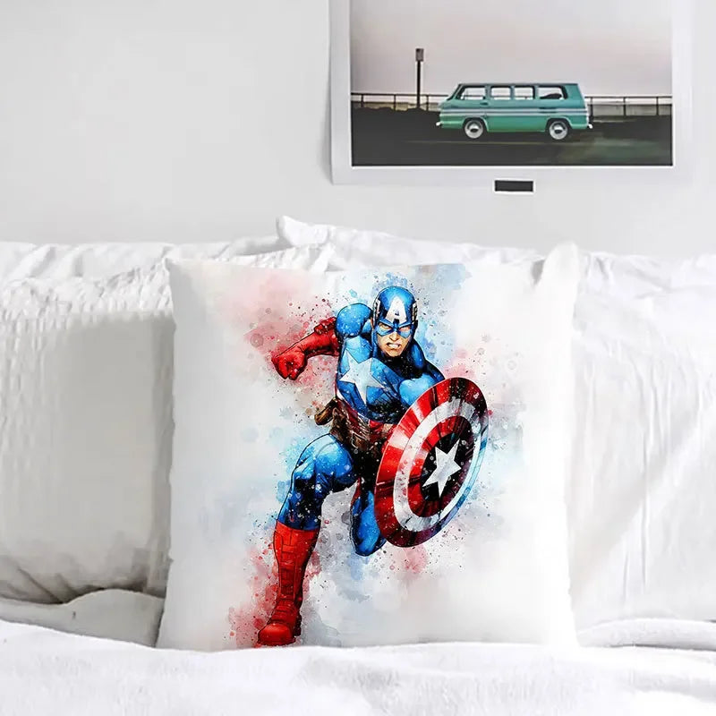 Housse de Coussin Iron Man - Aquarelle Répulseur