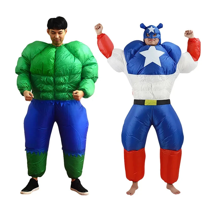 Costume Gonflable Avengers Captain America