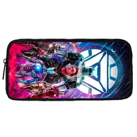 Estuche Avengers Iron Man - Escuadrón Armaduras Fondo Espacial