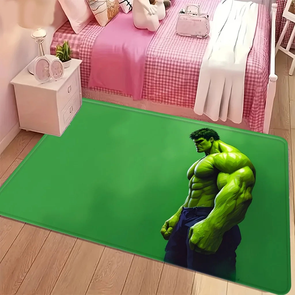 Tapis Avengers Iron Man - Armure Sombre Argentée