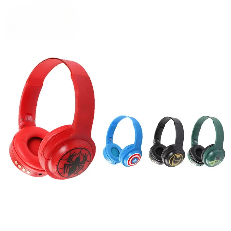 Casque Bluetooth Avengers Captain America - Bleu