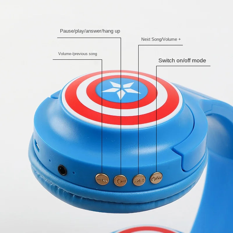 Casque Bluetooth Avengers Hulk - Vert
