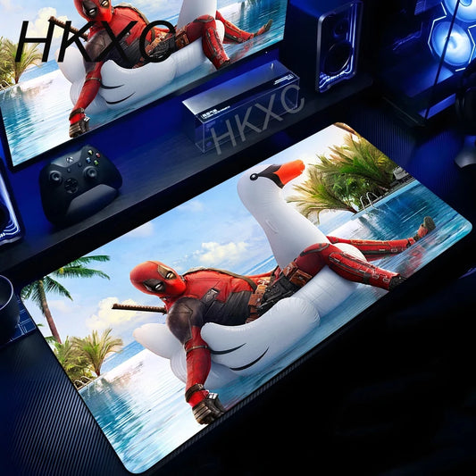 Tapis de Souris Marvel Deadpool - Cygne Gonflable Plage