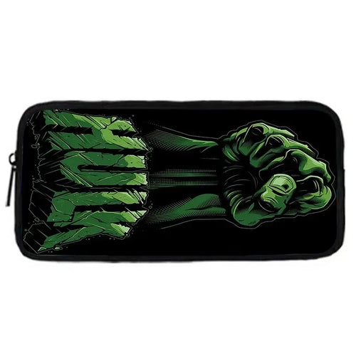 Trousse Hulk - Poing Vectoriel Style Néon Vert
