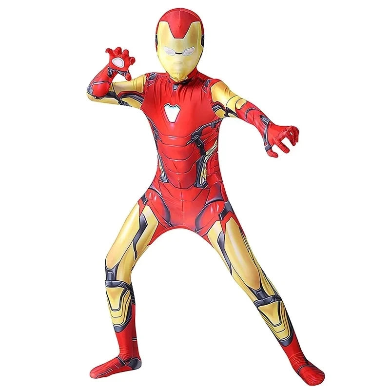Costume Cosplay Iron Man Enfant - Combinaison Super-Héros