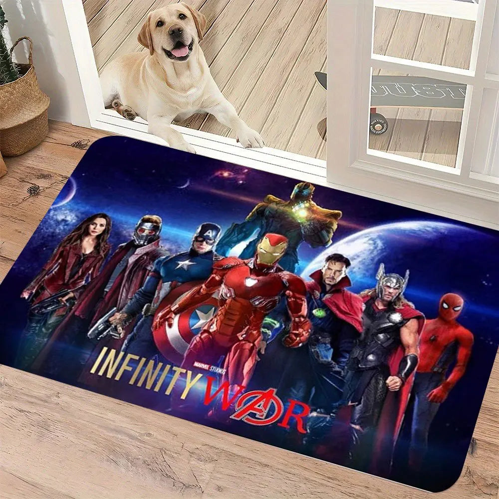 Tapis Marvel Avengers Infinity War - Design Équipe Colorée