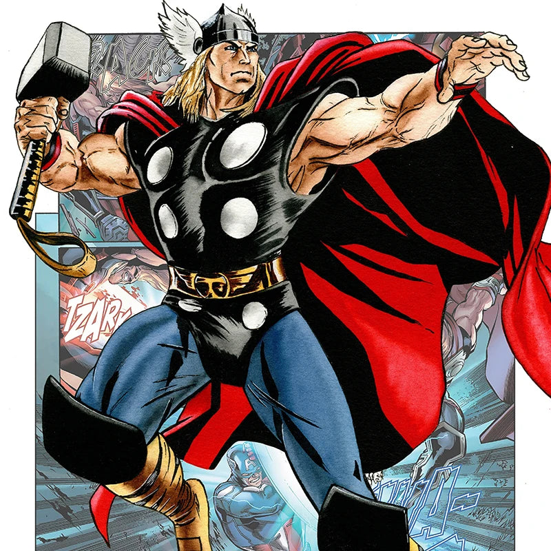 Poster Thor - Bande Dessinée
