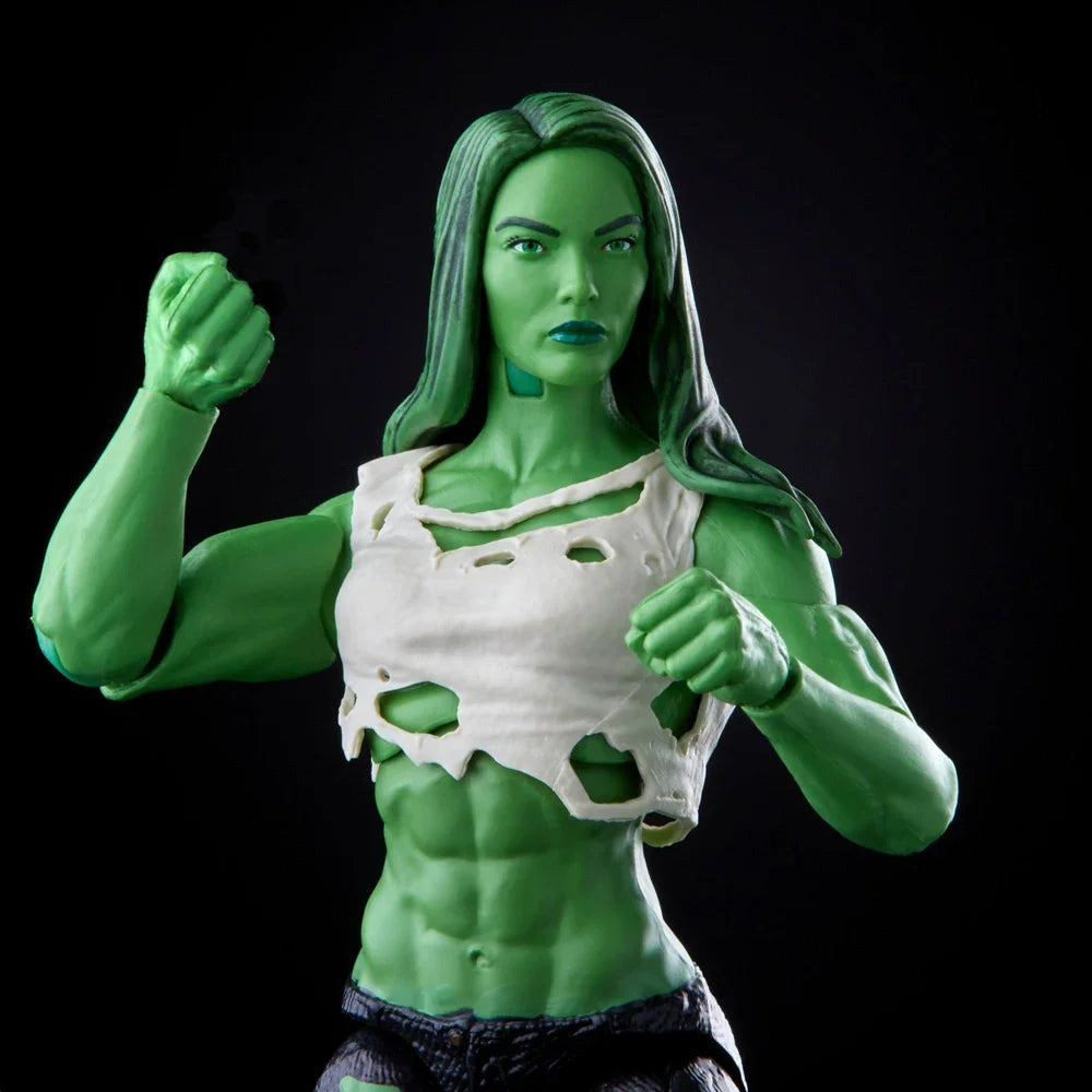 Figurine Articulée She-Hulk Marvel Legends - Double Tête 15cm