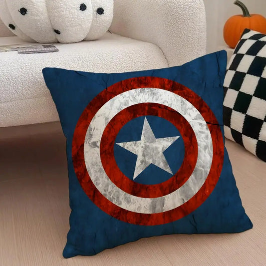 Housse de Coussin Captain America - Portrait Casque