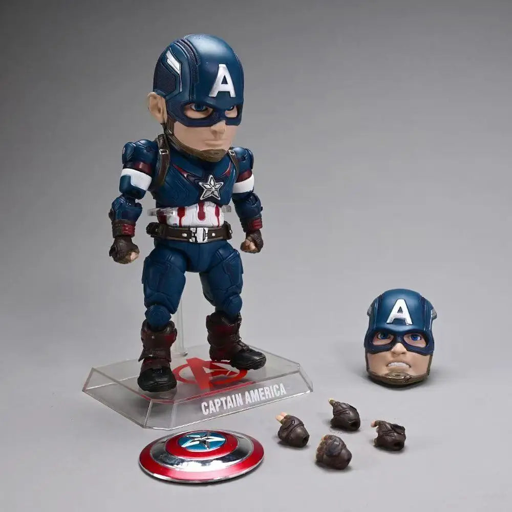 Figurine Captain America - Style Chibi
