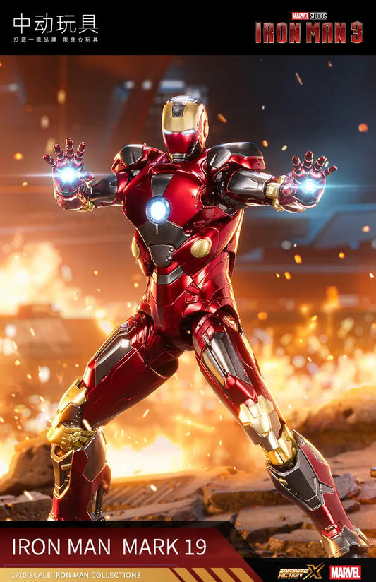 Figurine ZD Toys Iron Man MK19 - Tony Stark Action Figure
