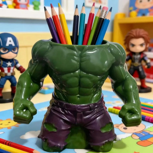 Pot à Crayons Hulk - Buste Musclé Rangement Bureau