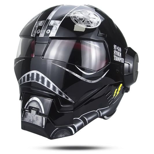 Casco Iron Man Vengadores - Cosplay Estrella Negra