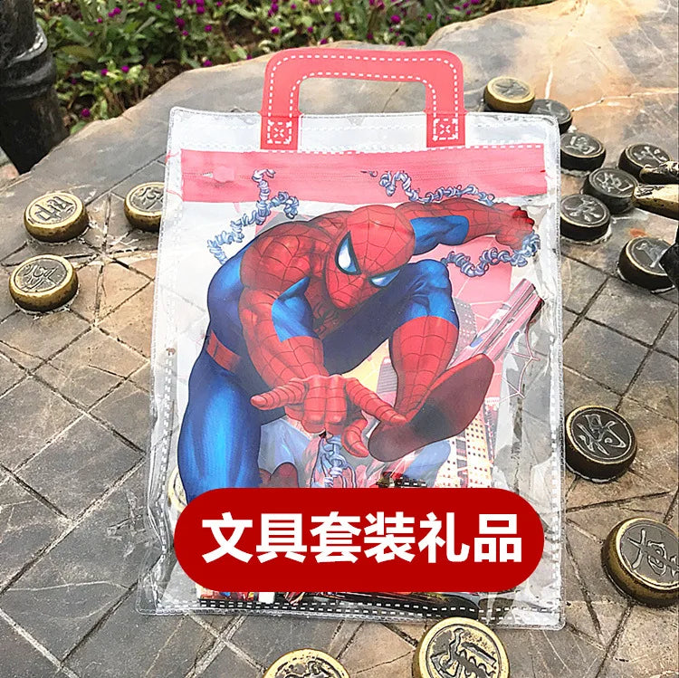 Kit Scolaire Avengers - Gomme Taille-crayon Carnet