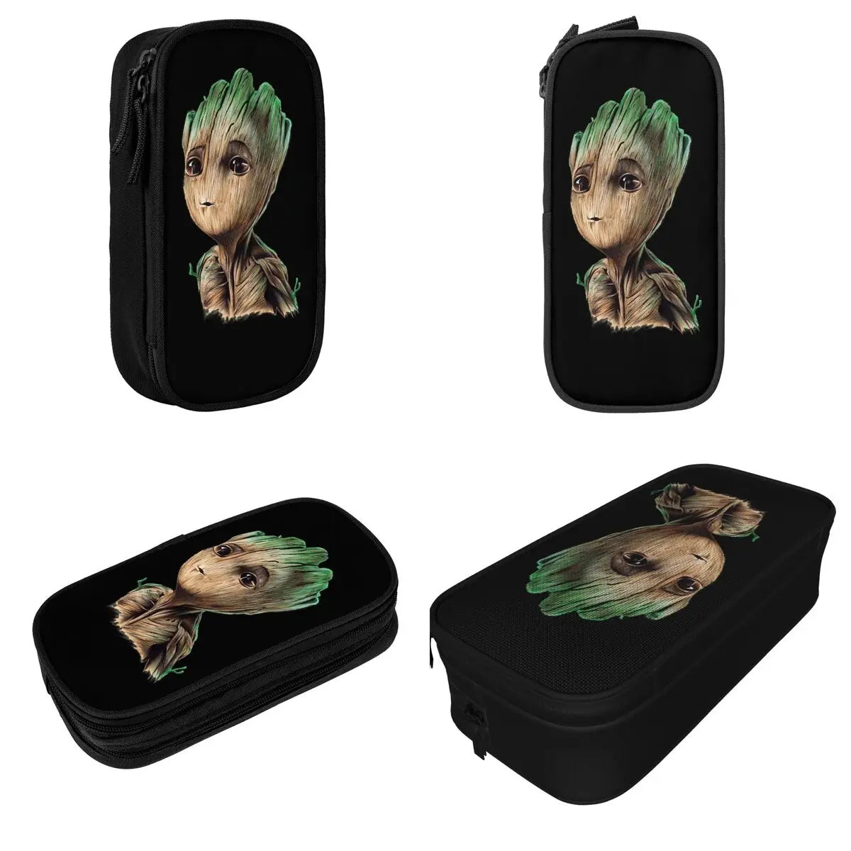 Trousse Avengers Baby Groot - Style Rétro Cassette Turquoise