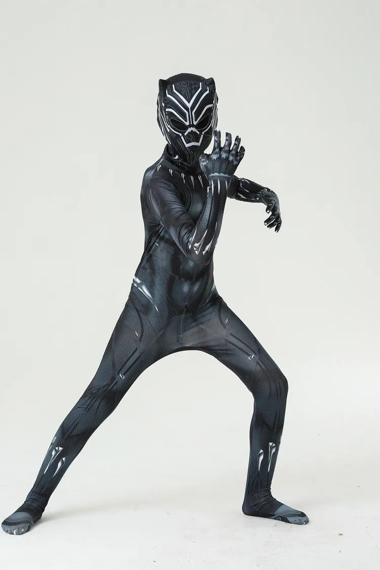 Déguisement Black Panther - Combinaison Intégrale avec Masque
