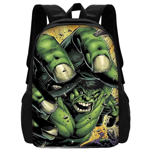 Sac à Dos Enfant Hulk - Explosion Style Comic Doré