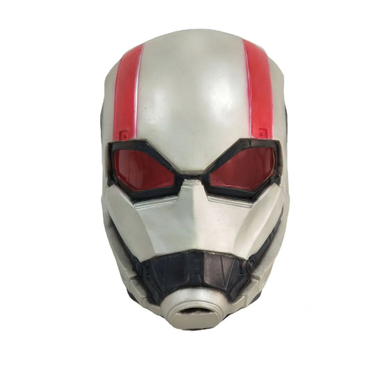 Máscara Ant-Man - Látex Blanco y Rojo