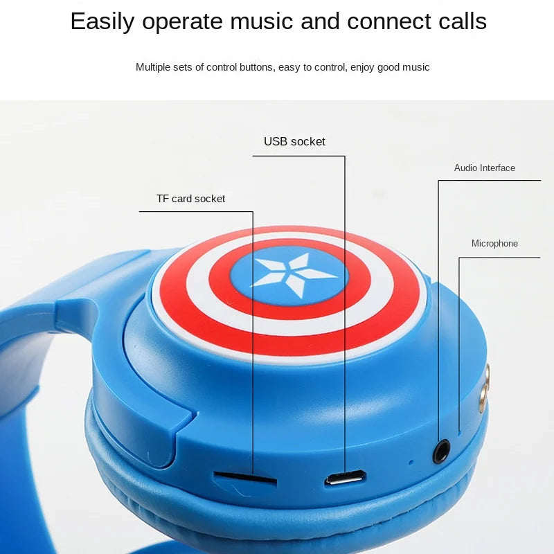 Casque Bluetooth Avengers Hulk - Vert