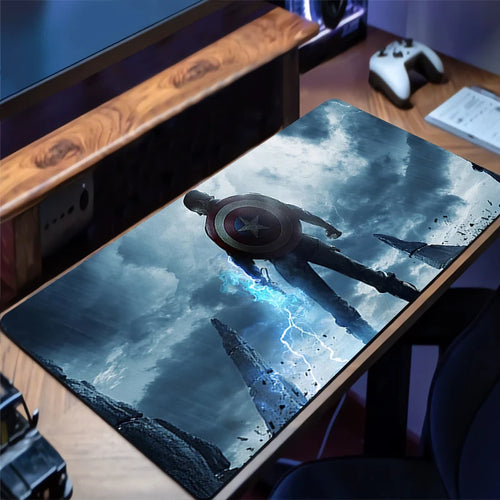 Tapis de Souris Avengers - Design Ciel Orageux XXL