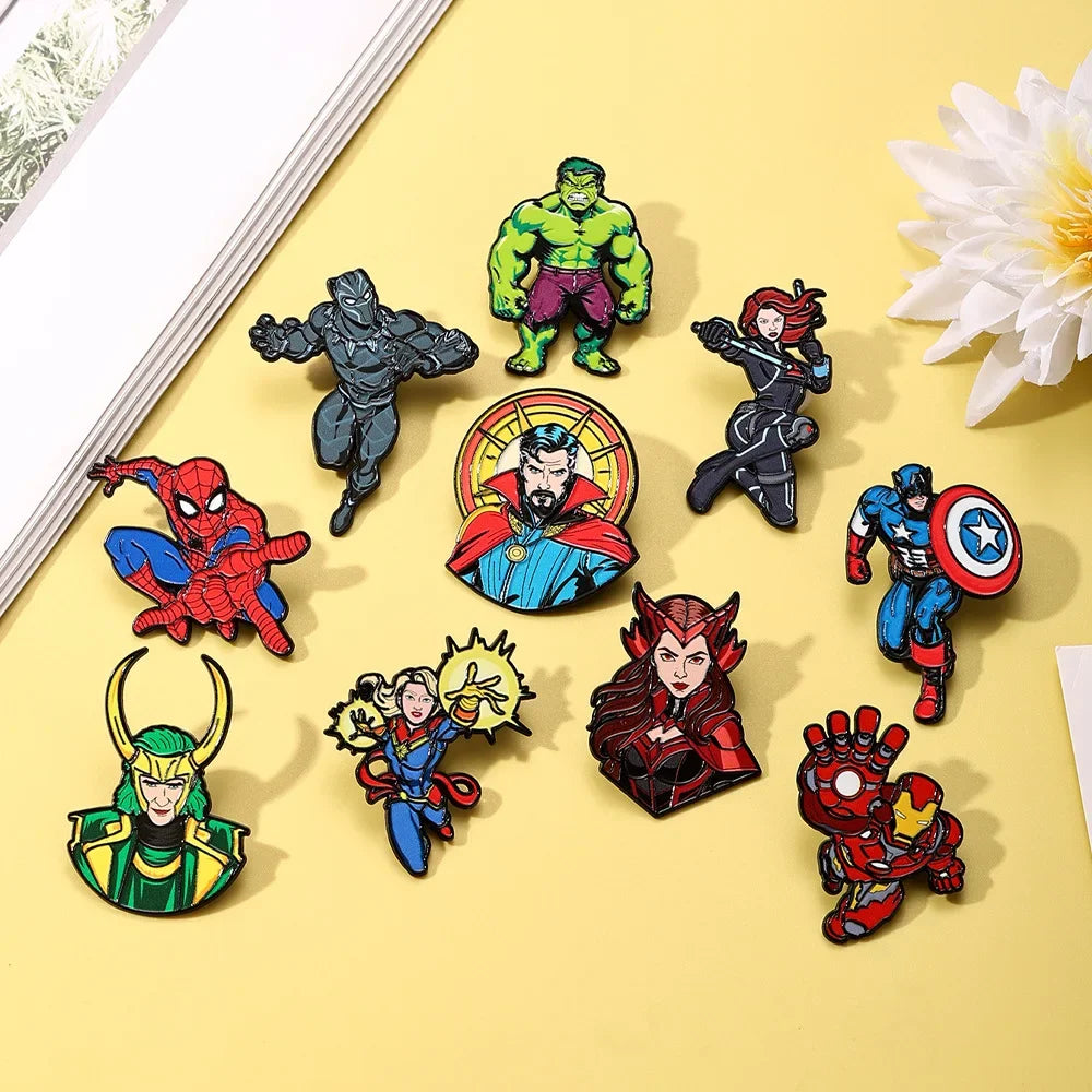 Badge Émail Avengers - Captain Marvel