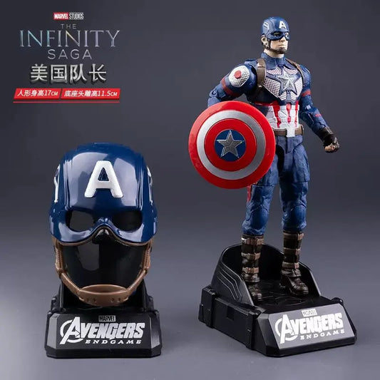 Figurine Captain America Endgame avec Casque - Avengers Collection