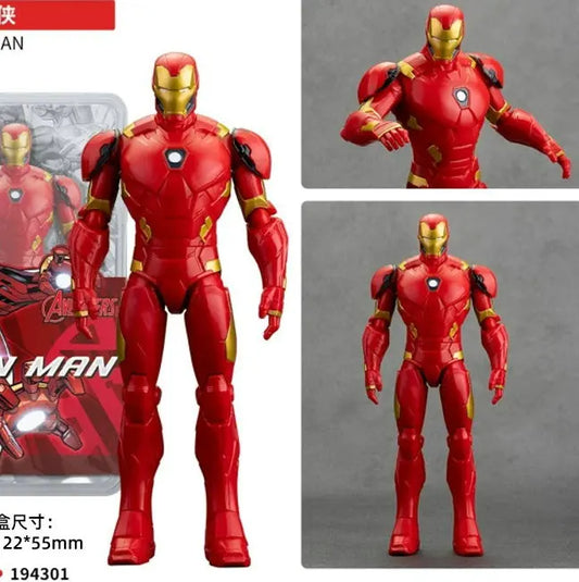Figura de acción de Iron Man - Armadura Roja y Dorada